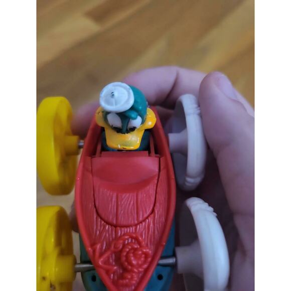 1990 McDonald's Tiny Toon Flip Car Lot – Babs Bunny & Plucky Duck Vehicles VTG - Picture 6 of 9